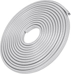 13Ft(4M) Long Car Door Edge Guards, U Shape Edge Trim Rubber Seal Protector Car Door Protection Anti-Collision Rubber Clips Easy to Cut No Need Adhesive Fit for Most Vehicles| Grey