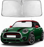 Windshield Sunshade Compatible for Mini Cooper F55 2014-2022 2023 2024, Sun Visor for Front Windshield & Window Sun Shade Cover, UV Heat Blocker & Protector, Car Accessories