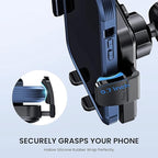 Car Vent Phone Mount for Car [Military-Grade Hook Clip] Phone Stand for Car [Thick Cases Friendly] Air Vent Clip Cell Phone Holder for Smartphone, iPhone, Automobile Cradles Universal.