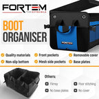 Trunk Organizer For SUV Car Organizer and Storage, Multi-Compartment Storage Bag Car Accessories for Women Men, Perfect Christmas Gifts, 1680D Oxford, Non Slip Bottom, Straps, Soft Cover (50L)