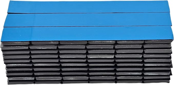 Stick On Wheel Weights - 0.50-Ounce, Grey Colored Coating, Blue Adhesive Tape - Professional Quality Tire Balancer Stickers - Durable Car, Vehicle, Automobile Accessories & Parts-Pack of 1080