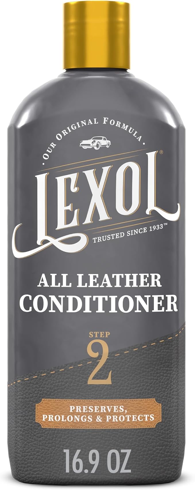 All Leather Conditioner for Car Seats and Interiors, Couches and Furniture, Shoes and Boots, Bags and Jackets, Baseball Gloves, Horse Saddles, 16.9 oz