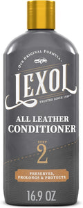 All Leather Conditioner for Car Seats and Interiors, Couches and Furniture, Shoes and Boots, Bags and Jackets, Baseball Gloves, Horse Saddles, 16.9 oz