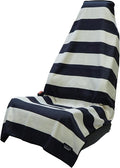 Athletic Running Towel, Full-Sized, Car Seat Cover - Performance Microfiber (Midnight Boardwalk Stripe)