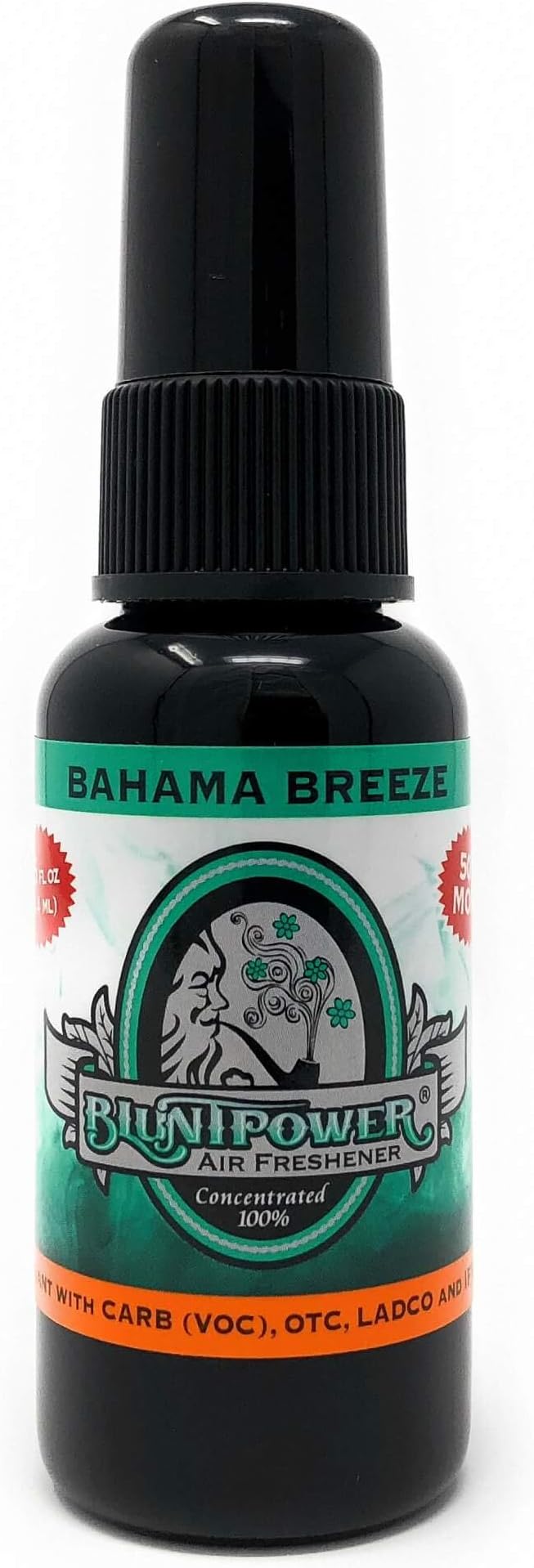 (Bahama Breeze, 1 Pack) Concentrated Air Freshener for Room and Car Spray - Oil-Based Diffuser Spray Bottle - Long-Lasting Bathroom Spray, Car Freshener, & Odor Eliminator Spray