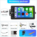 Android Radio for Chevrolet Chevy Silverado 2003 2004 2005 2006, Hummer H2 2003-2007, Tahoe GMC Sierra Yukon 2003-2006, 7" IPS Car Stereo with Backup Camera, Apple CarPlay & Android Auto GPS FM WiFi
