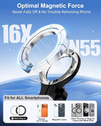 Magnetic Car Mount for Tesla Model 3 Highland 2024 2025 & Model Y Juniper 2025 (Standard) 15.4-Inch Screen: for MagSafe Strong Magnets Cell Phone Holder for iPhone