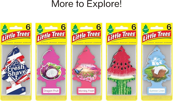 Car Air Freshener | Hanging Tree Provides Long Lasting Scent for Auto and Home | Sliced, 24 Air Fresheners (Pack of 36)