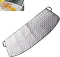 Windshield Cover, Dust/Leaf Resistant Windshield Trough Protection Cover, 66.9" x 17.7" Front Window Protector for All Seasons, Fit for Most Cars Trucks (Silver)