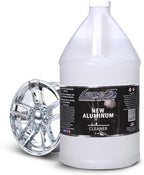 LANE'S New Aluminum Car Wheel Cleaner and Brightener | 1 Gallon (Pack of 1) | Acid Rim Cleaner, Shines & Eliminates Hard Scrubbing | Brake Dust, Oxidation & Rust Remover for Cars, SUVs, Trucks, and More