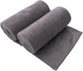 Microfiber Bath Towel 2 Pack(30" x 60"), Oversized Thick Towels, Soft, Super Absorbent and Fast Drying, No Fading Multipurpose Use for Sports, Travel, Fitness, Yoga, 30 in 60 in, Grey Count | Microfiber, Hanging Loop, Oversized, Soft & Absorbent, F...