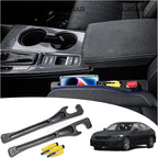 【Compatible with Honda Civic】Seat Gap Filler,No Drop Seat Guard Compatible with Honda Civic,Car Seat Side Gap Filler Organizer,Drop Seat Guards for Cars(2Pcs),Emergency Keychain Car Escape Tool(2Pcs)