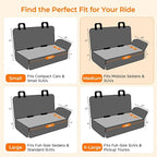 Dog Car Seat Cover for Back Seat - Waterproof Car Seat Protector for Child Carseat & Pets, Nonslip Car Seat Covers for Mid-Size Cars & Mid-Size SUVs