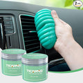 2Pack Cleaning Gel for Car Detailing Vent Cleaner Cleaning Putty Gel Auto Detail Tools Car Interior Cleaner Cleaning Mud for Cars and Keyboard Cleaner Cleaning Slime Green (320g/11.2oz)