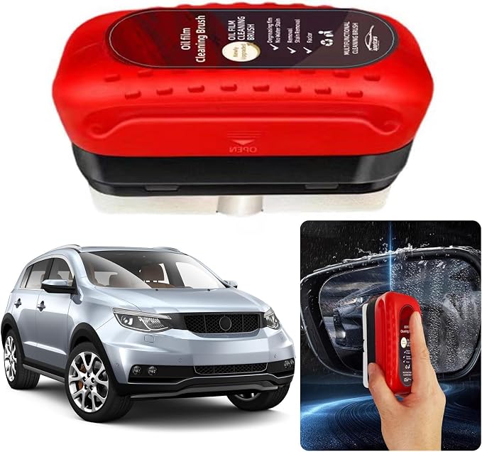 Rain And Fog Glass Cleaner Car Window Cleans Solution Suitable For Improve Visibility No Residues Left Behind Home Use