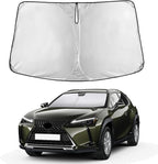 Windshield Sunshade Compatible for Lexus UX 2019-2024 2025 2026, 200/250h/260h/300h/300e Sun Visor for Front Windshield & Window Sun Shade Cover, UV Heat Blocker & Protector, Car Accessories