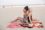 Kids Beach Towel - 100% Cotton Super Soft Absorbent Bath Towel, 28" x 58" Inch Lightweight for Travel, Official Licensed Product, Pink - Moana