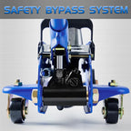 Floor Jack, Hydraulic Portable Car Lift Jack, 1.5 Ton (3,000 lb) Capacity (Blue)