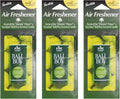 Car Air Freshener, Pack of 3 - Hanging Air Freshener for Car, Home and Office, Ball Boy Tennis Candle Signature Scent, Long-Lasting Deodorizer