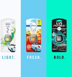Car Odor-Eliminating Air Freshener Vent Clip with Gain Scent, Moonlight Breeze, 2 count