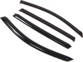 WD2-002 Dark Smoke 4 Pcs Set Window Visor (Outside Mount) Deflector Rain Guard Compatible with 2007-2013 Acura MDX