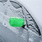 2 Pcs Side View Mirror Cover Auto Rearview Protection Cover Snow Ice Mirror Exterior Rear Accessories Universal Size for Cars (Green)