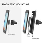 iTap Mini Magnetic Premium Air Vent Mount Holder for Easy Hands-Free Use, Secure Grip and 360-Degree Rotation for All Smartphones
