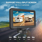 Wireless Backup Camera Magnetic: 5” Portable, 1-Min Install-Free Trailer Backup Camera with FHD1080P, Infrared Night Vision, 150° Wide-Angle View for Trailer/RV/Truck/Car/Tractor ACT501