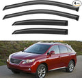 Window Visors Rain Guards for 2010-2015 Lexus RX350, Out-Channel Window Vent Wind Deflectors Visors Shades for 10-15 Lexus RX450h