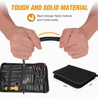 238Pcs Trim Removal Tool, Auto Push Pin Bumper Retainer Clip Set Fastener Terminal Remover Tool Adhesive Cable Clips Kit Car Panel Radio Removal Auto Clip Pliers, Black