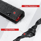 Rubber Edge Trim U Channel, 1/2" Self Adhesive Sheet Metal Edge Guard Protector, EPDM Seal Strip for Car Doors, Steel Plates, Glass, Hatches, Table Corners, Fit 1/2"(13mm), 20Ft, Black