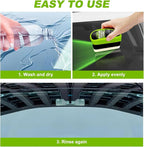 Automotive Oil Film Cleaning Brush, 2026 Upgrade Clearvision Car Windshield Cleaner,Oil Film Cleaning Brush, Clearvision Cars Windshield Cleaner Tool, Prevents Rain and Fog(150ml)