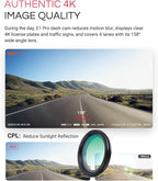 E1 Pro 4K Mini Dash Cam Front, STARVIS 2 PlatePix HDR Night Vision Car Camera, Built-in 5G WiFi GPS, 1.54'' IPS Screen, Voice Control, 24/7 Buffered Parking Mode, Support 1TB Max