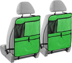 Malachite Back Seat Protector with Storage Pockets, 2 Pack Seat Protector Back