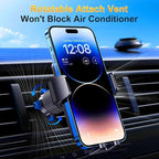 Cell Phone Holder for Car Mount Car Vent Phone Mount, 360° Rotatable, Hands-Free Air Vent Holder for iPhone Smartphones Camera Mounts(4-7 Inch)
