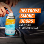 FRESH fx Rapid Odor Eliminator, Fogger Car Air Freshener, 3 Pack | Tranquil Skies scent with odor elimination technology freshens interiors and vents; 1.5-ounce car odor remover