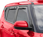 Voron Glass in-Channel Extra Durable Rain Guards for Kia Soul 2020-2026, Window Deflectors, Vent Window Visors, 4 Pieces - 200847