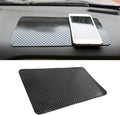 Car Dashboard Anti-Slip Rubber Pad, 10.6"x 5.9" Universal Non-Slip Car Magic Dashboard Sticky Adhesive Mat for Phones Sunglasses Keys Electronic Devices and More Use (Black/Dots)