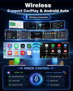 4+64G Upgrade Car Stereo Radio for BMW 3 Series 2005-2013(E90/E91/E92/E93) Wireless CarPlay Android Auto 7 Inch Touch Screen Radio Replacement with HiFi Audio 5G WiFi GPS BT5.0 RDS FM