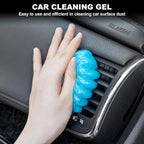 Car Detailing Kit, Car Interior Detailing Kit, Including 7Pcs Auto Detailing Brushs and 200g Cleaning Gel (25% More Than 160g) Storage Bag, Car Accessories