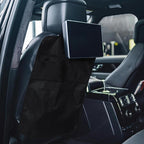 Car Seat Kick Mat and Backseat Hanging Storage Organizer with Side Pocket, Anti-kick Protection Pad for Vehicle Seat Back, Suitable for Travel and Family Cars