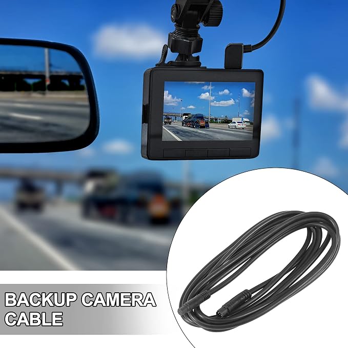 8 Pin 3 Meters 9.84ft Backup Camera Extension Cable Dash Camera Cord Wires Car Rear View Camera