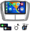 [4G+128G] Car Stereo for Honda Pilot 2006 2007 2008 with 5GWiFi/Android 15/Wireless Carplay Android Auto,9" Incell Touch Screen Radio,GPS/EQ DSP/Bluetooth5.0/SWC/AHD Backup Camera