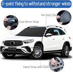 Windshield Cover for Ice and Snow, 600D Oxford Fabric Car Windshield Snow Cover, Anti-Frost Waterproof Winter Windshield Covers, Fits Most Cars SUVs Trucks Sedans