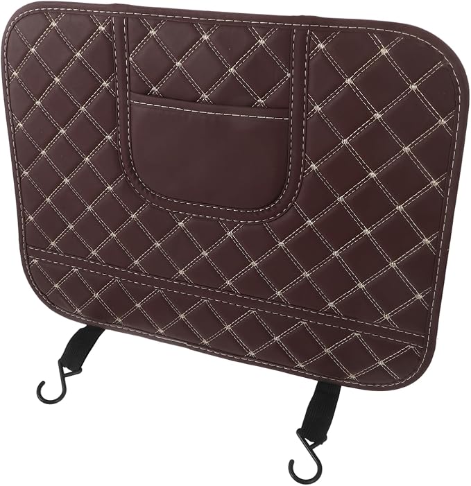 Car Seat Kick Pad Protector for Back Seat Cover Mat Scuff Carseat Back Protector Easy for Upholstery