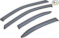 Outside Mount Window Vent Visors Rain Guards Compatible with Toyota Highlander 2014-2016 | Side Window Wind Deflectors Rain Shields | Light Grey, 4 Pcs Set, LGWV-849