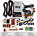 SG9663DR Remote Mounted Dash Camera Full HD 1080P Recording with GPS, Hardwire Kit and CPL Filter