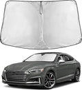Windshield Sunshade Compatible for Audi S5 2008-2024 2025 2026, Sun Visor for Front Windshield & Window Sun Shade Cover, UV Heat Blocker & Protector, Car Accessories