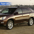 Window Visors Rain Guards Shield for 2004-2009 Lexus RX330 RX350 RX400h, Out-Channel Window Vent Wind Deflectors Visors Shades