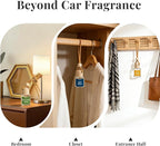 Car Air Fresheners (Honor & Glory), 2 Packs Hanging Car Fragrance Diffuser | Auto Odor Eliminator, Opulent & Inviting Scent